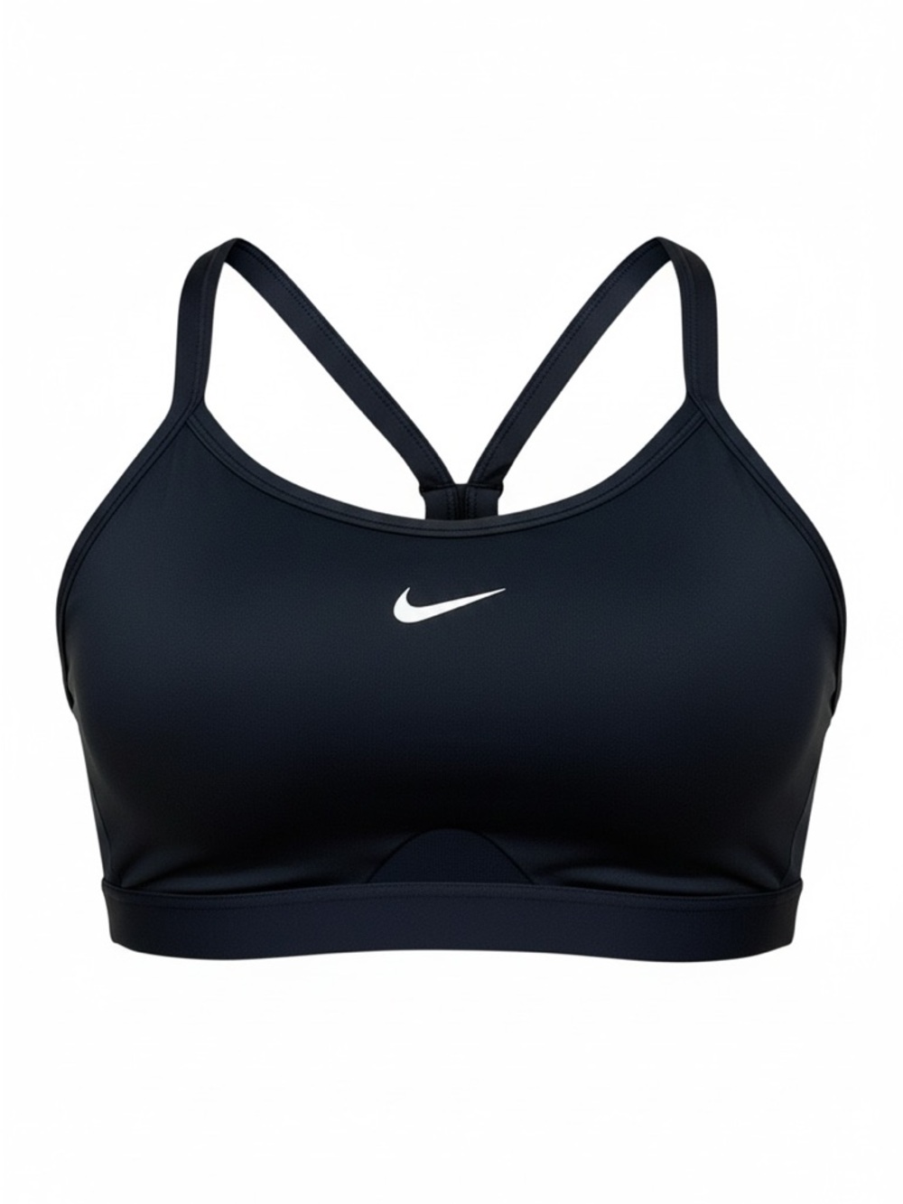 Nike Black Dri-Fit Sports Bra Racerback Wireless Workout Exercise Running 2X